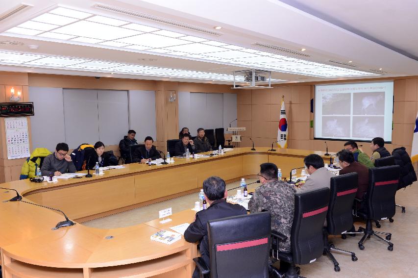 2015 화천군지역 국가보호종 보호 및 밀렵방지 강화를 위한 관계기관 회의 사진