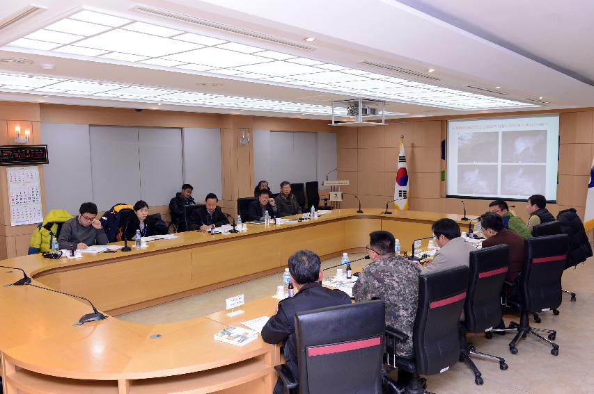 2015 화천군지역 국가보호종 보호 및 밀렵방지 강화를 위한 관계기관 회의 의 사진