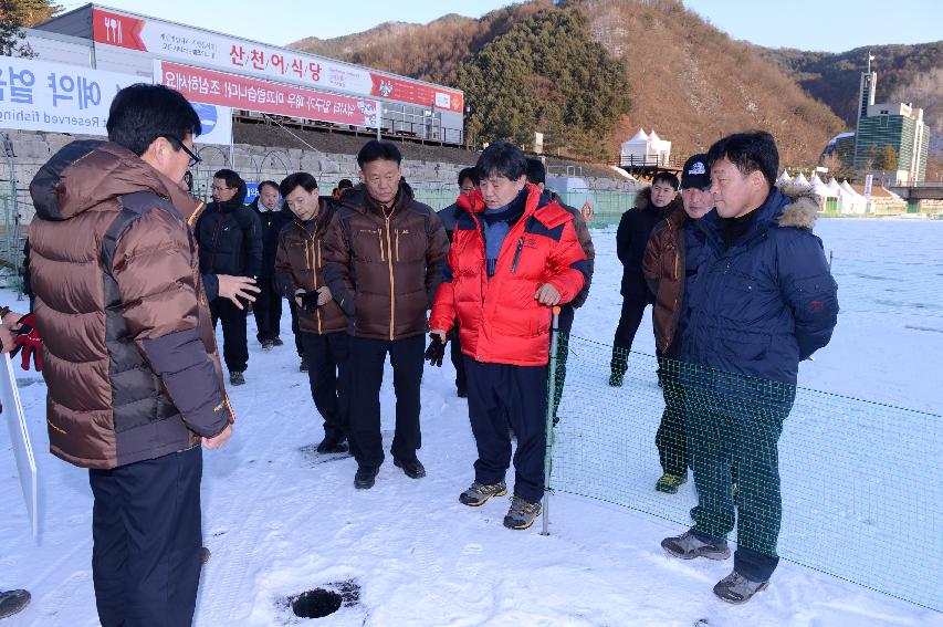 2015 화천산천어축제장 현장 최종점검 의 사진