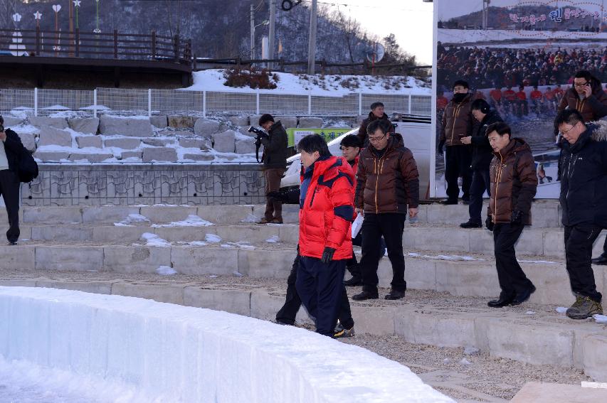 2015 화천산천어축제장 현장 최종점검 의 사진