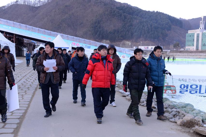 2015 화천산천어축제장 현장 최종점검 의 사진