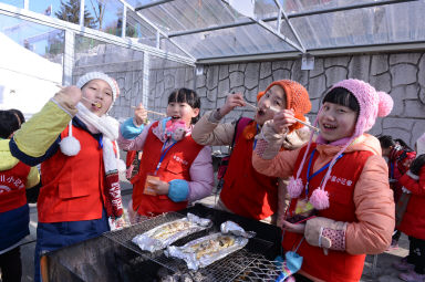 2015 화천산천어축제장 중국 사천성 어린이 체험단 방문  의 사진