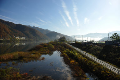 2015 화천 북한강 전경 의 사진