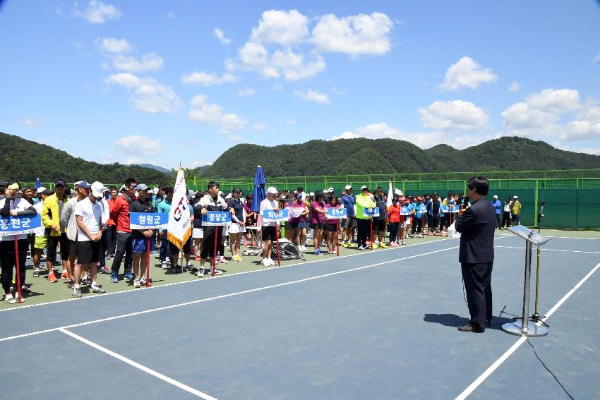 2017 제25회 강원도협회장기 테니스대회 의 사진
