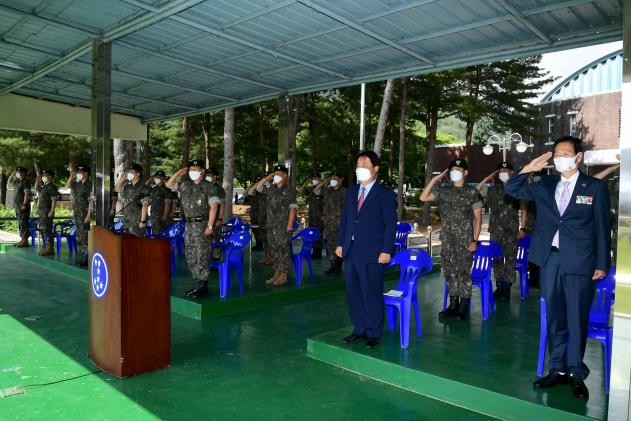 2021 제72주년 육군 제7보병사단 창설기념일 의 사진