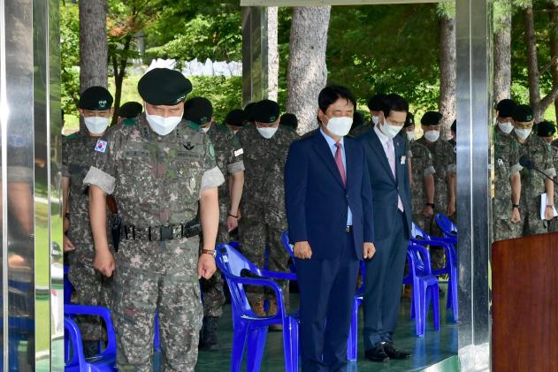 2021 제72주년 육군 제7보병사단 창설기념일 의 사진