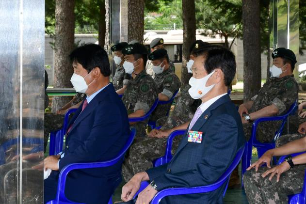 2021 제72주년 육군 제7보병사단 창설기념일 의 사진