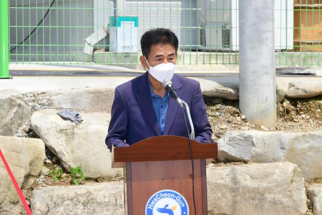 2021 상서면 노동1리 경로당 준공식 의 사진