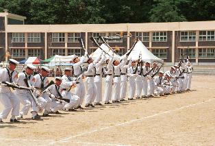 해군의장대 사진