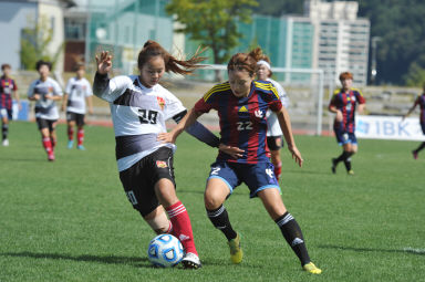 2015 추계한국 여자축구연맹전 사진