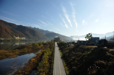 2015 화천 북한강 전경 의 사진