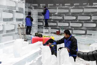 2016 산천어축제 실내얼음광장 및 선등거리 전경 사진