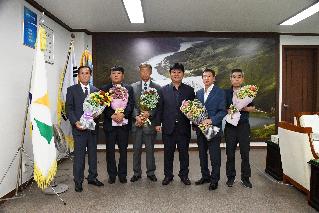 2017 퇴직공무원 공로패 수여식 사진