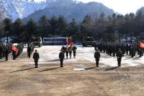 육군 제2포병여단장 취임식 사진