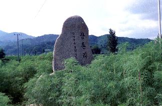 88올림픽 1주년 기념비 사진