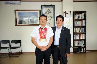 제21회 타이베이 농아인(볼링 함종훈)올림픽대회 격려 사진
