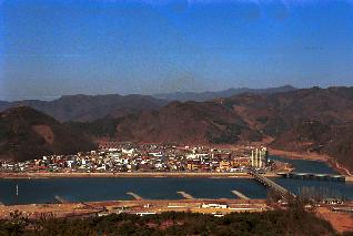 화천읍 전경 사진